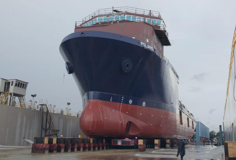 Newly Constructed Vessel