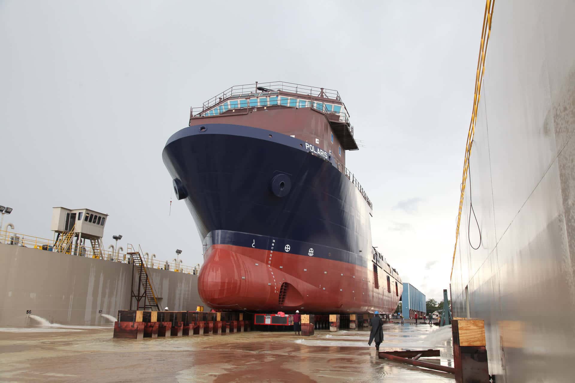 Gulfmark: New Vessel Construction Photo